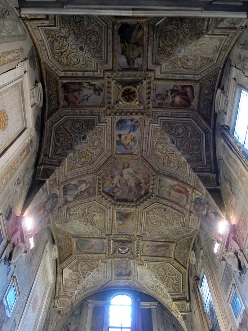 Cappella Serragli in San Marco - Firenze, la volta